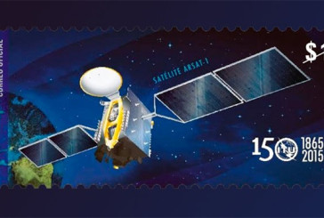 Correo Argentino lanza una estampilla con la imagen del ARSAT-1