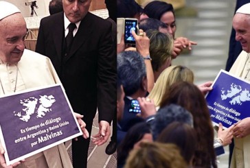 El papa Francisco pidió diálogo por las Islas Malvinas