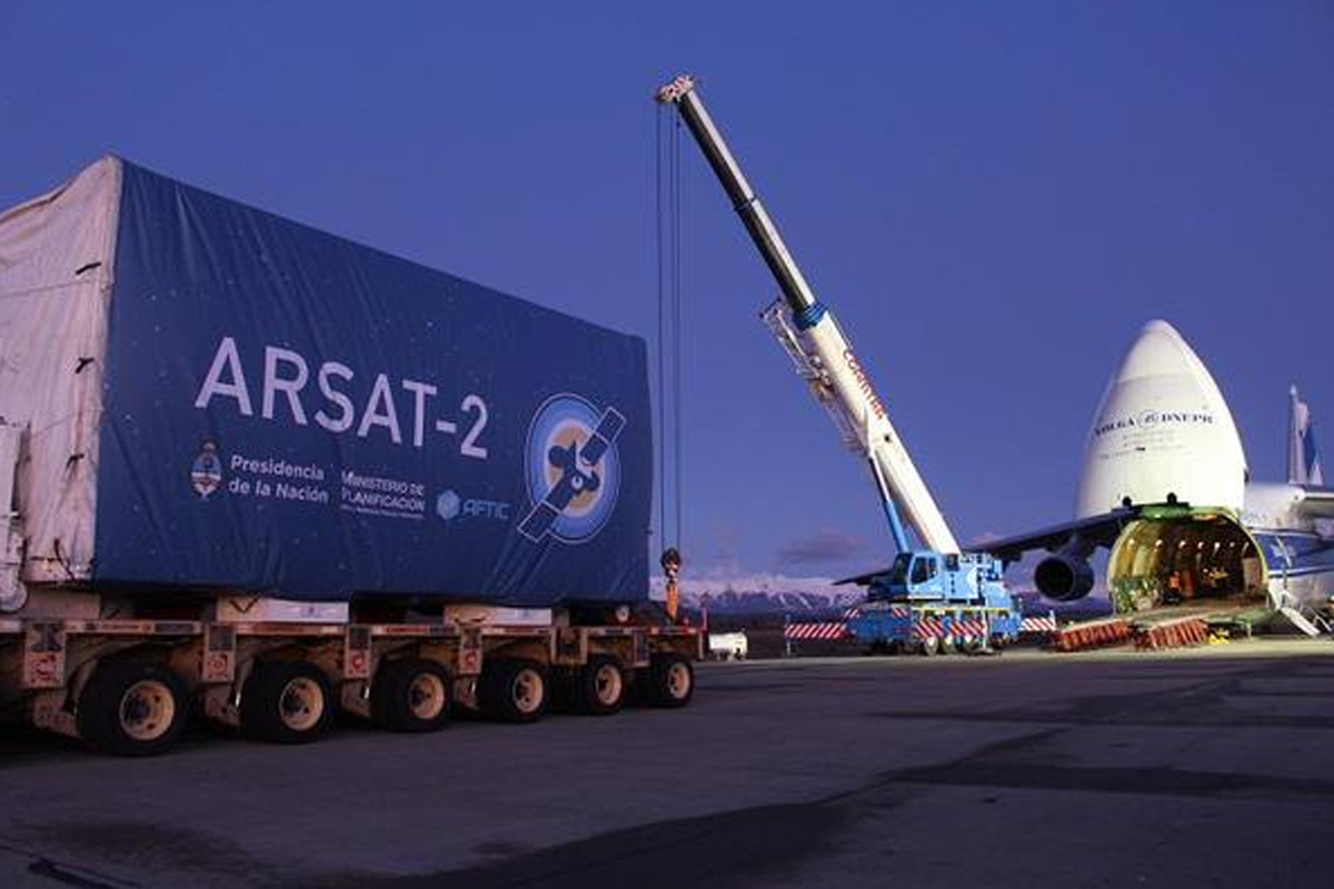 Todo listo para el lanzamiento del ARSAT-2 desde la Guayana Francesa