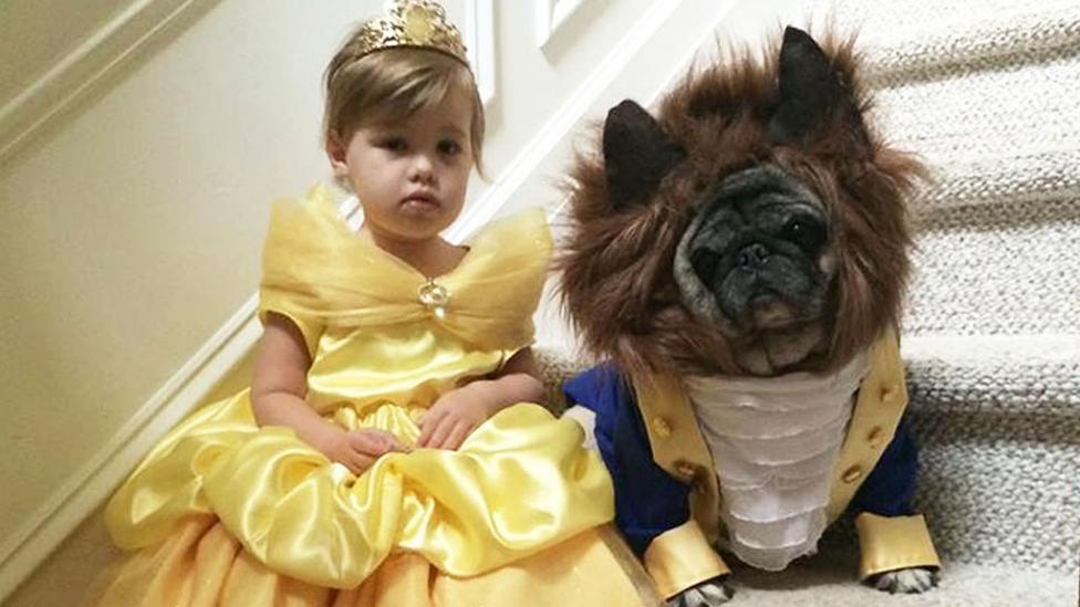 Nos morimos de amor: esta es la foto más tierna de Halloween