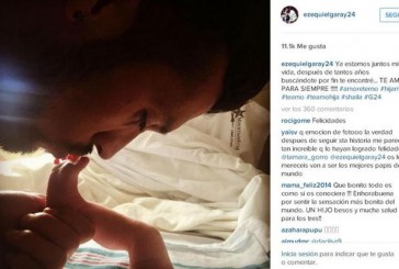 La emotiva foto de Ezequiel Garay con su hija recién nacida: “Ya estamos juntos, mi vida”