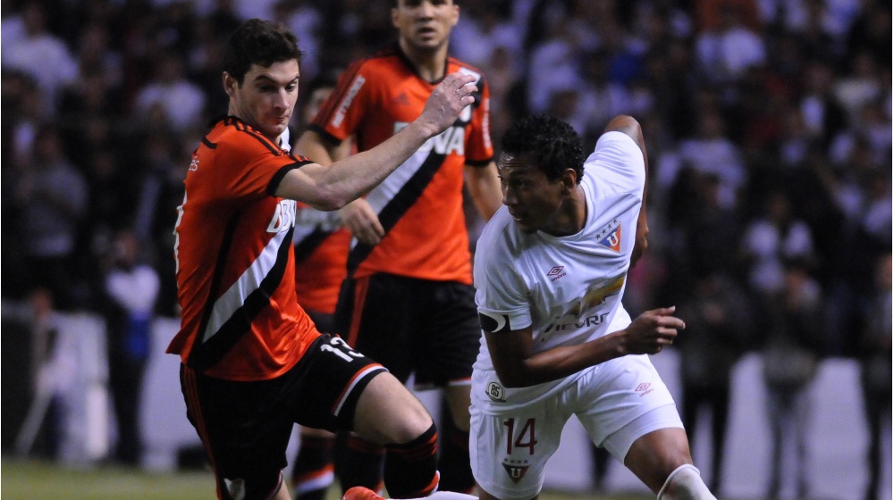 Copa Sudamericana: Alario no jugará en River ante Chapecoense