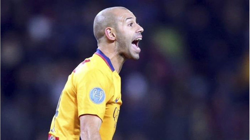 Javier Mascherano recibió dos fechas de suspensión