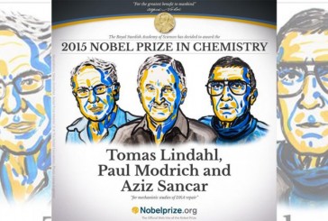 Tomas Lindahl, Paul Modrich y Aziz Sancar ganaron el premio Nobel de Química 2015