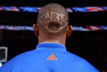 Un jugador de la NBA y su curioso homenaje a las víctimas del atentado en Paris