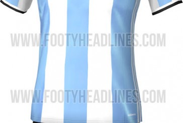 Se filtró la posible camiseta de Argentina para la Copa América 2016