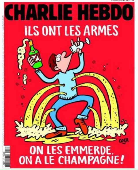 La nueva portada de Charlie Hebdo luego de los atentados en París