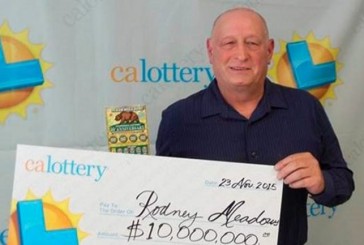 Ganó la lotería dos veces el mismo día y se hizo millonario