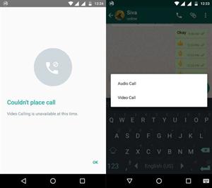 Las videollamadas para Whatsapp se habilitarán en breve