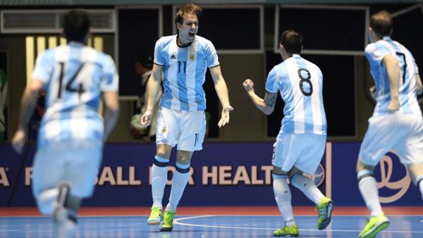 Histórico: Argentina se clasificó a la final del Mundial de futsal por primera vez