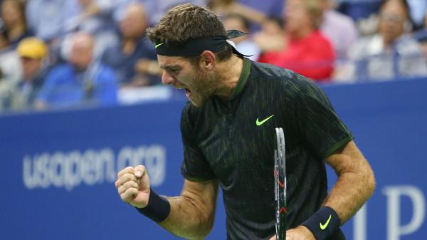 Del Potro llegó a Glasgow y se entrenó con el equipo de Copa Davis