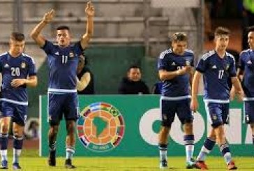 Argentina goleó a Bolivia y consiguió su primer triunfo en el Sub 20