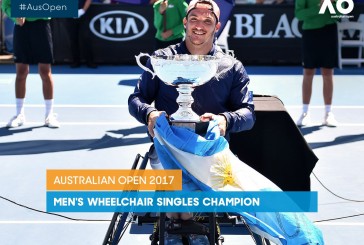 Un argentino, campeón en el Abierto de Australia