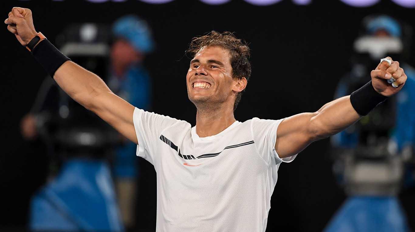 Nadal le ganó a Dimitrov y ahora va contra Federer