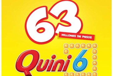 Este domingo se vienen $63 millones en el Quini 6