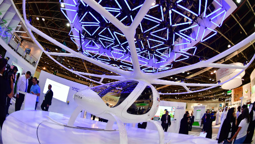 Taxis voladores, motos inteligentes y un túnel biométrico: así son las novedades futuristas de Dubai