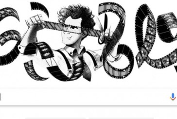 Sergei Eisenstein, el director de “El acorazado Potemkin”, en el doodle de hoy.