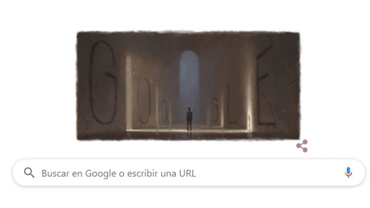 El doodle de Google recuerda hoy el nacimiento del célebre escritor Ernesto Sabato