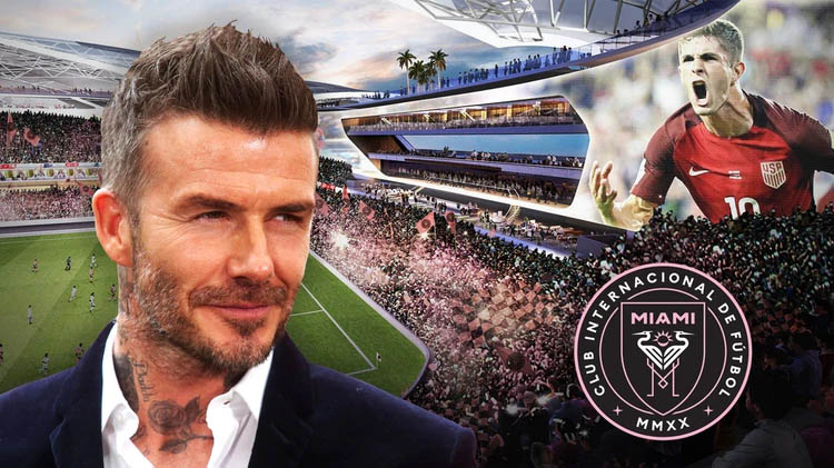 El futurista estadio que planea construir el Inter Miami de David Beckham