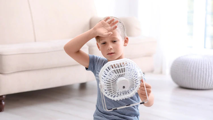 Cómo evitar el golpe de calor en los más chicos