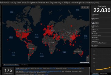 Mapa del coronavirus en el mundo, en tiempo real