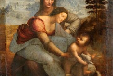 La belleza del día: “La Virgen, el Niño Jesús y Santa Ana”, de Leonardo da Vinci