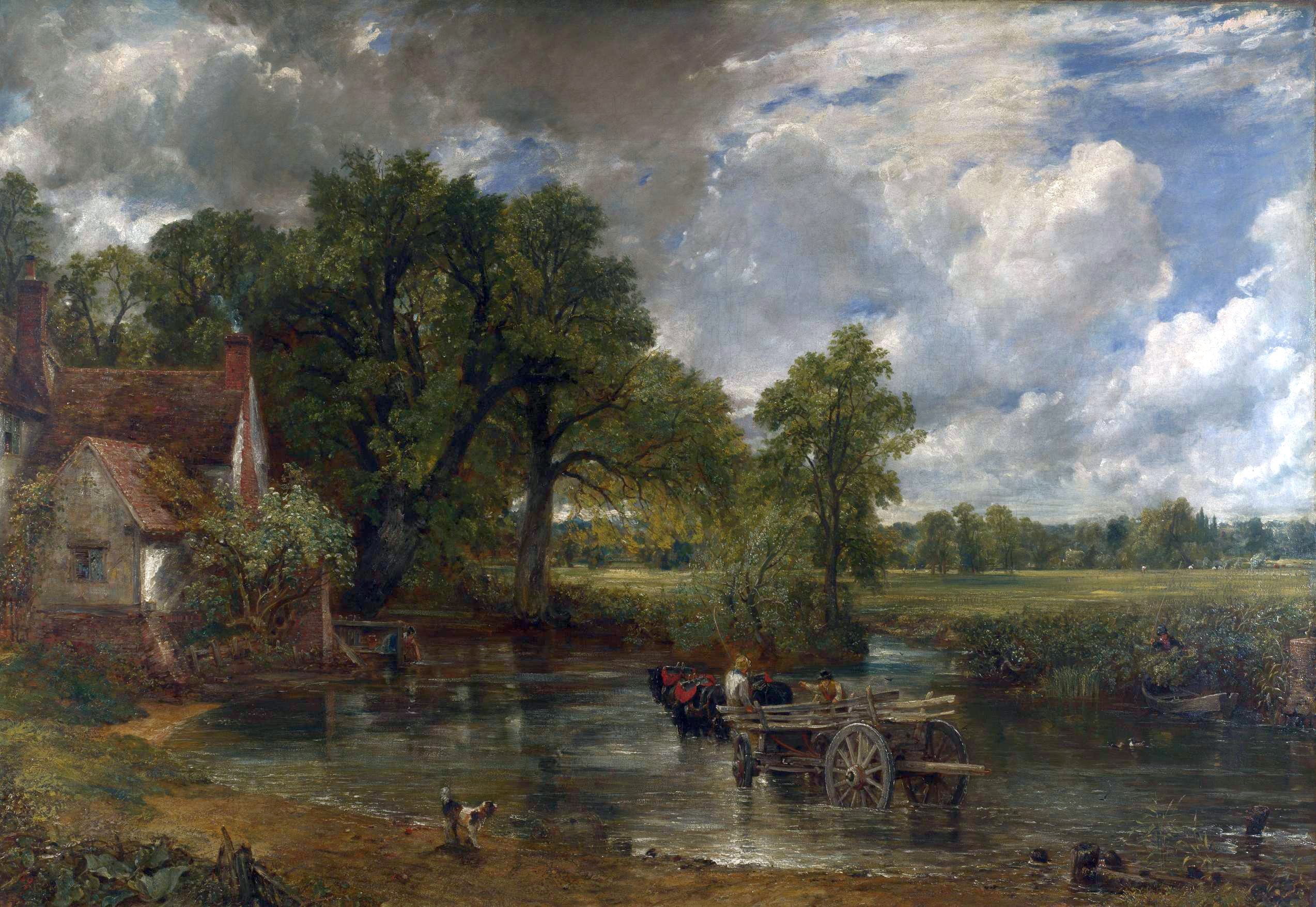 La belleza del día: “La carreta de heno”, de John Constable