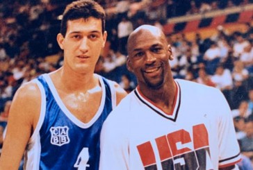 El día que Juan Espil le hizo una bandeja en la cara a Michael Jordan y recibió el elogio de Magic Johnson: “Fue la mejor jugada de mi carrera”