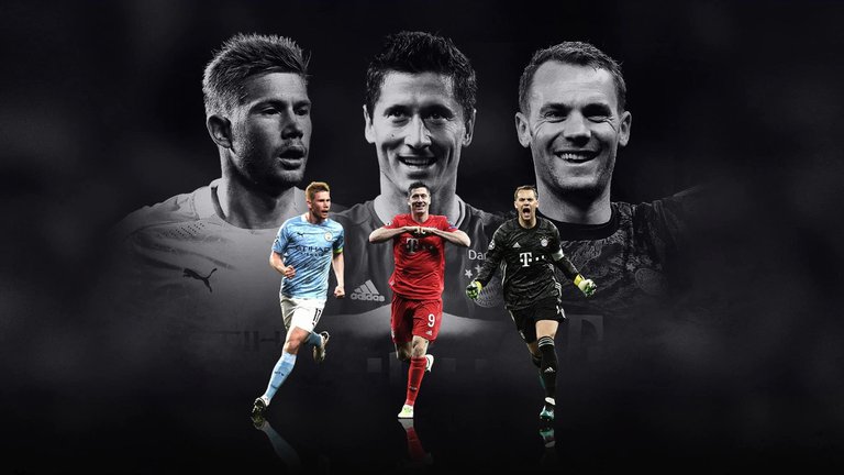 Sin Lionel Messi, ni Cristiano Ronaldo: UEFA anunció los tres candidatos a ganar el premio a mejor jugador del año