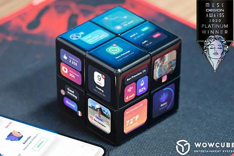 CES 2021 distingue con un premio a la innovación a WOWCube, inspirado en el cubo Rubik