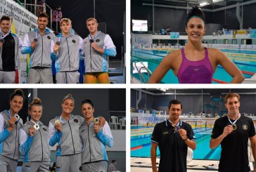 Día récord de Argentina en el Sudamericano de Natación con 12 medallas: 4 de oro, 3 de plata y 5 de bronce