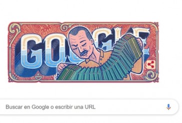 El doodle de Google le rinde homenaje al compositor argentino Astor Piazzolla