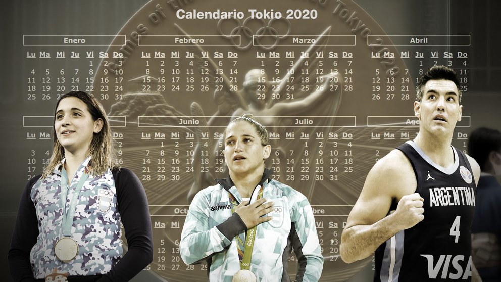 Juegos Olímpicos: la agenda completa con día y horario de la participación de los argentinos en Tokio 2020