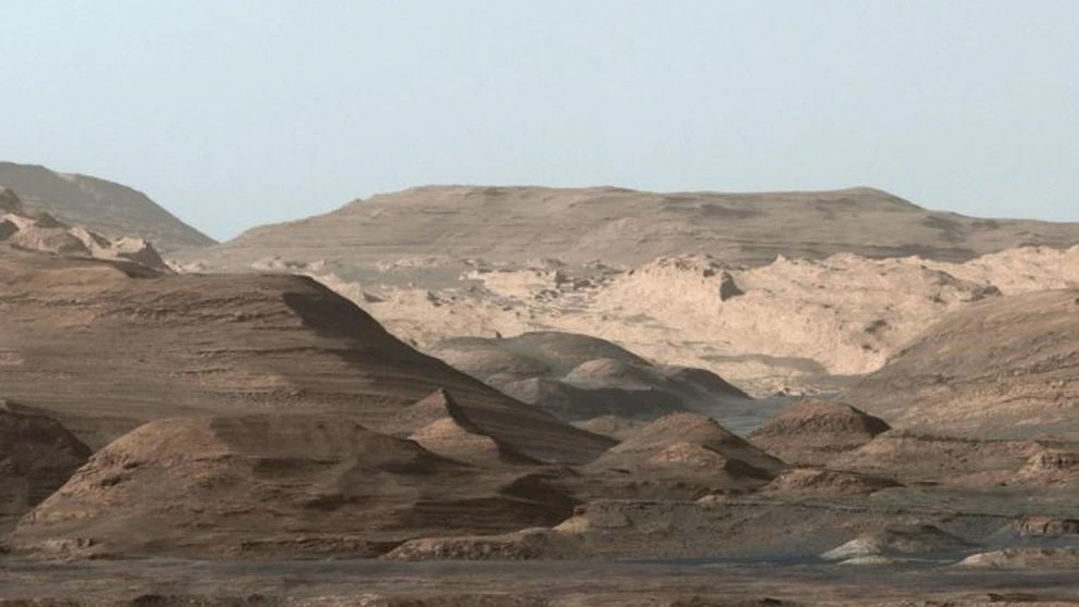 El explorador Curiosity de la NASA reveló una nueva vista panorámica de Marte