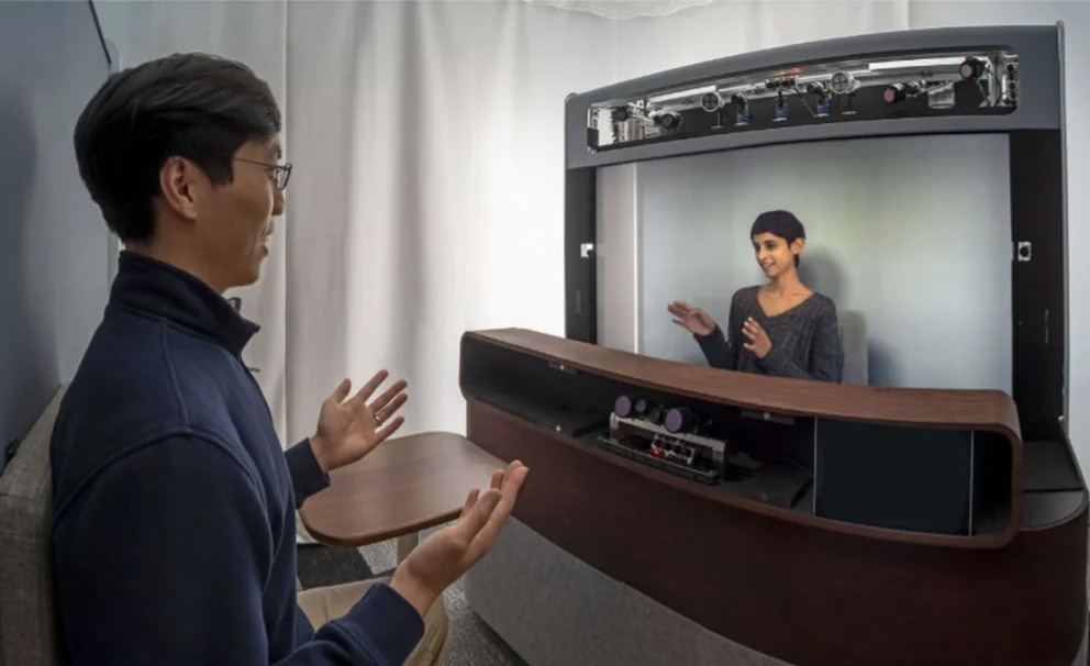 Así es la telepresencia de Google: conversaciones en 3D que simulan realidad