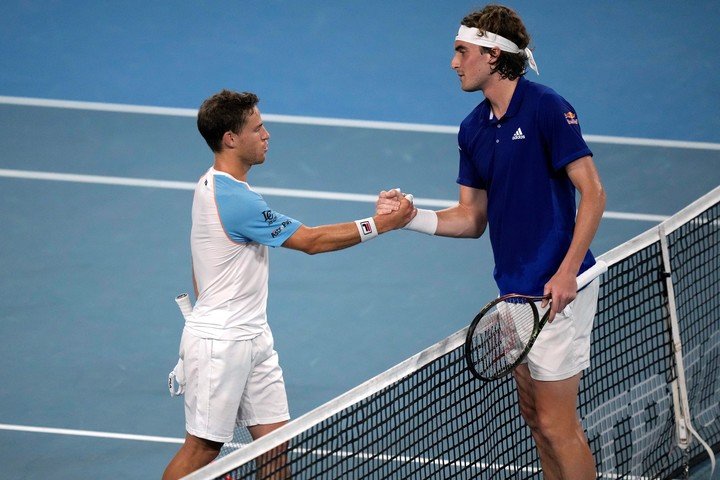 De la mano de Schwartzman y Delbonis, Argentina superó a Grecia y quedó a un paso de las semifinales de la ATP Cup