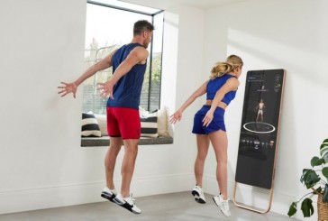 Entrenando en casa: crean un espejo inteligente con más de 1.000 rutinas de ejercicio