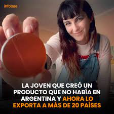 La joven que creó un producto que no había en Argentina y ahora lo exporta a más de 20 países