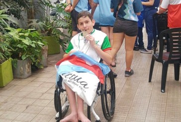 Natación Adaptada: Nicolás Reiriz es medalla de oro