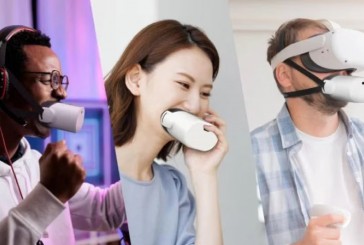 El micrófono para la realidad virtual que parece un bozal y elimina el ruido