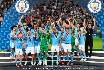 Manchester City venció por los penales a Sevilla y se coronó campeón de la Supercopa de Europa