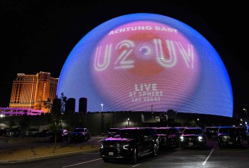 En video: U2 estrenó la tecnología del MSG Sphere, la mega esfera de Las Vegas