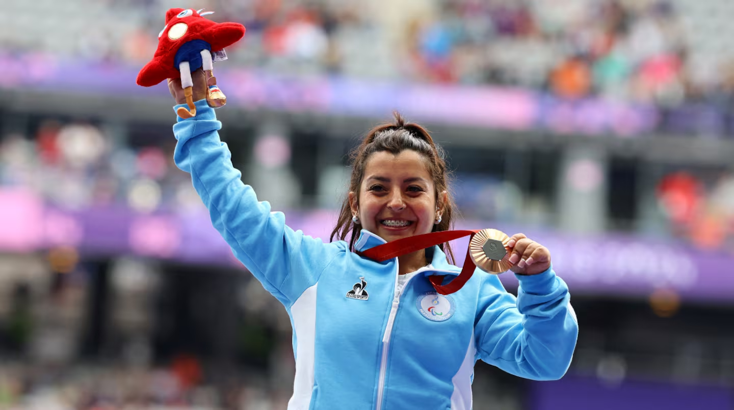 Argentina ganó su primera medalla en los Juegos Paralímpicos: Antonella Ruiz Díaz se quedó con el bronce en lanzamiento de bala